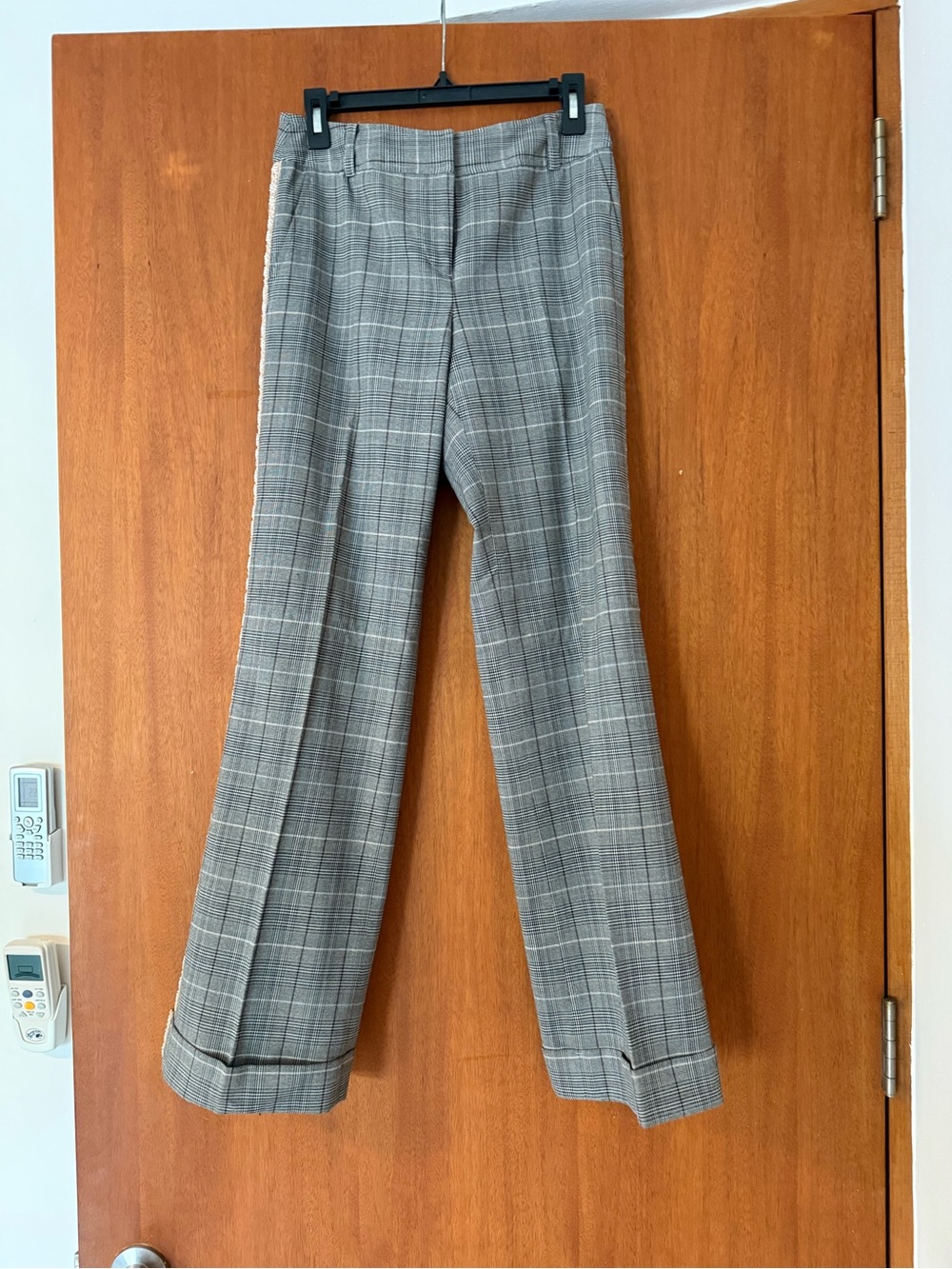 Vintage DKNY Gray Plaid Women's Dress Pants